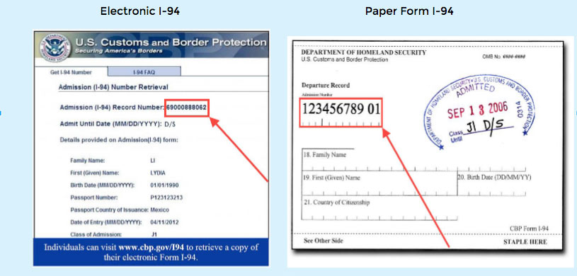 i 94 information what is i 94 form