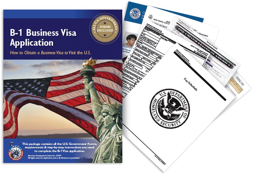 B-1 Business Visa Application Guide Package