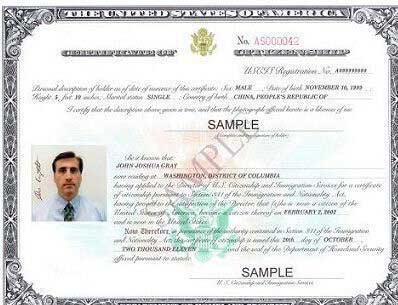 Certificate of Citizenship using Form N-600 Certificate of Citizenship using Form N-600