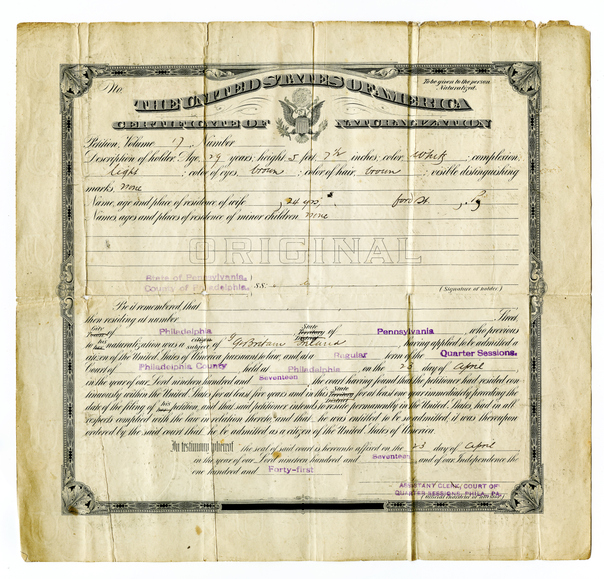 How to Get Copy of Naturalization Certificate 1 Naturalization certificate