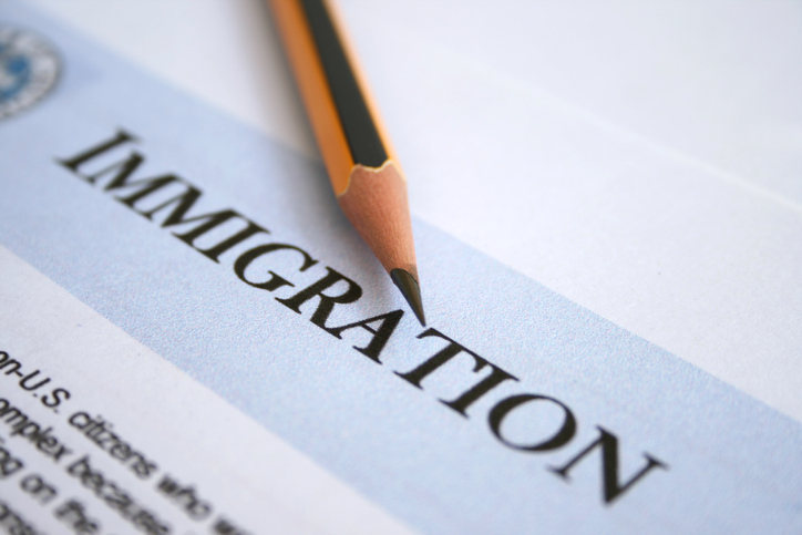 immigration application forms.